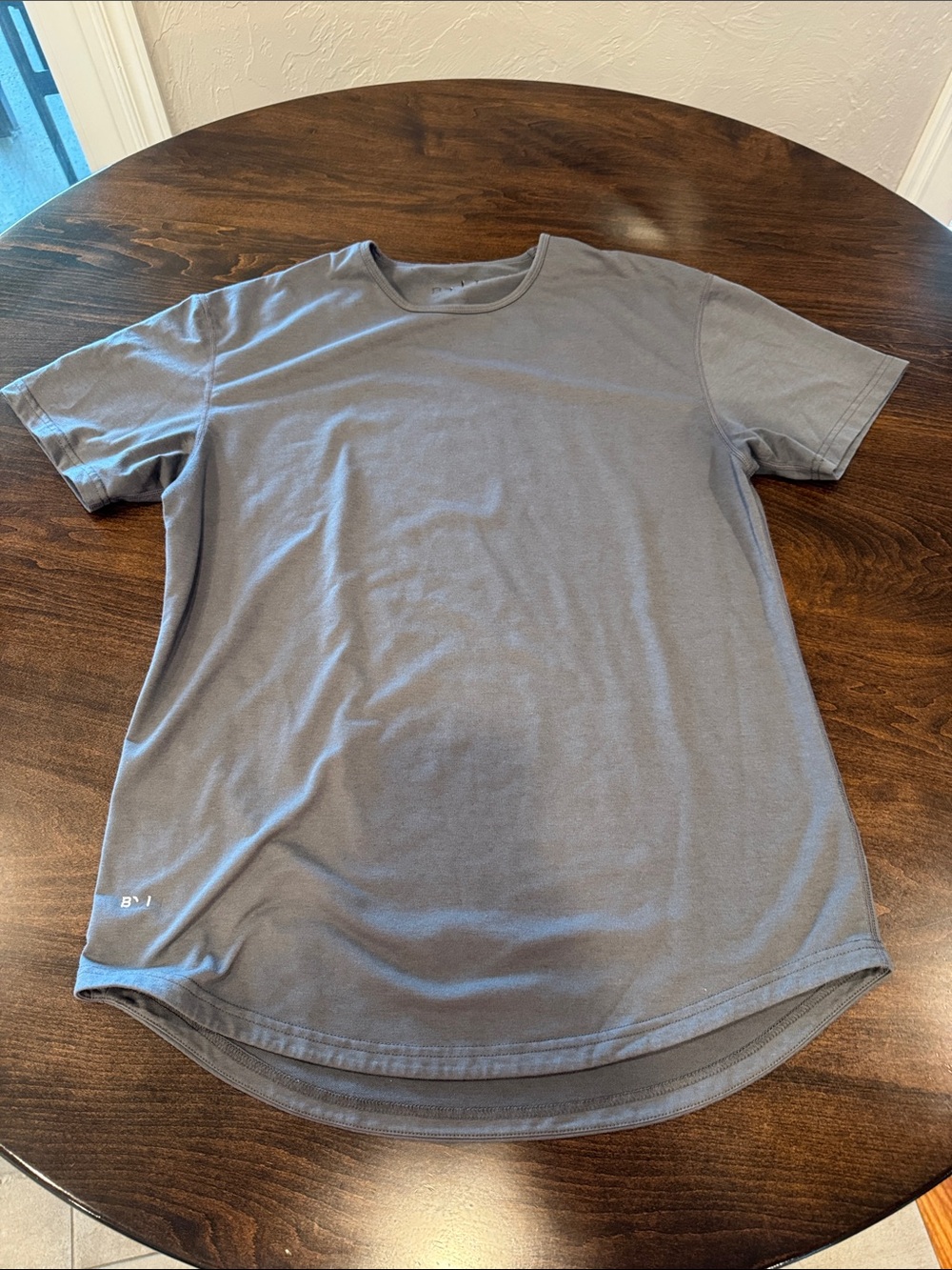 BYLT Basics Short Sleeve Crewneck T-Shirt in Slate Gray